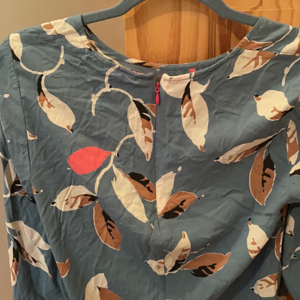 Boden blue blouse size 6 - Picture 4 of 5